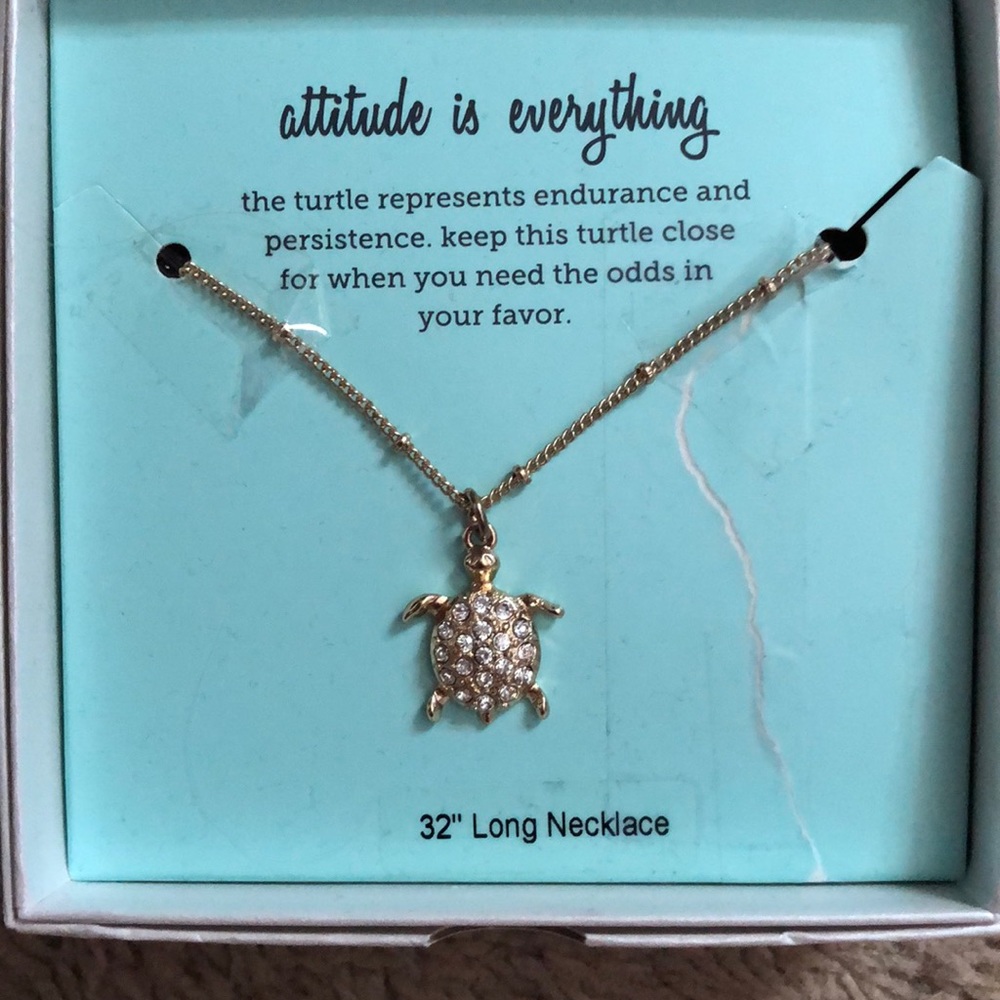 Turtle necklace